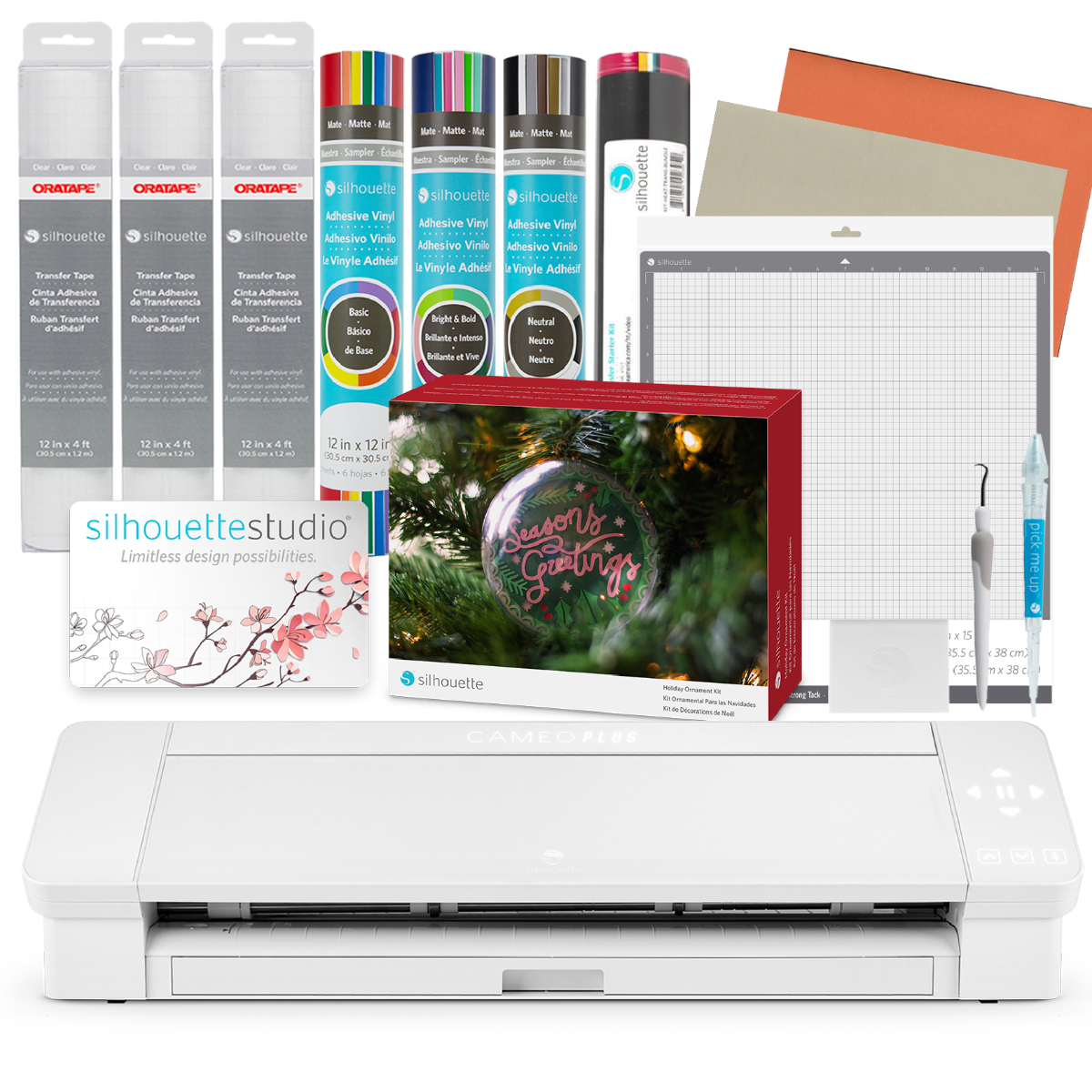 Cameo 4 Plus Starter Bundle + BusinessEdition - Silhouette Official